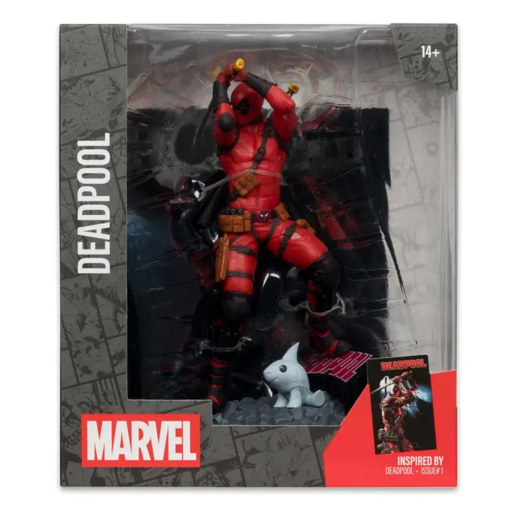 McFARLANE - Marvel - 1/10 Deadpool (Deadpool #1) 18 cm