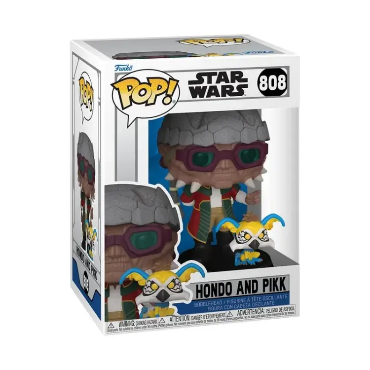 Funko POP! - Star Wars - CLONE WARS - Hondo & Pikk #808