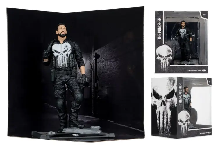 McFarlane Toys Marvel Studios - The Punisher - Figura kolekcjonerska 1/10