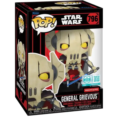 Funko POP! General Grievous - Star Wars  #796 Le 9500szt