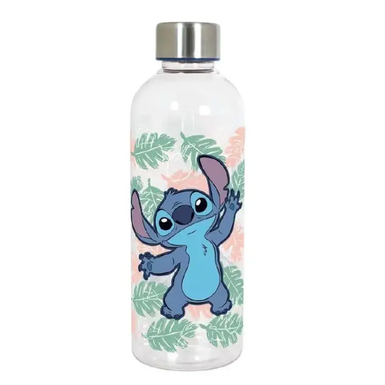 Plastikowa butelka z metalową zakrętką - Stitch 850ml