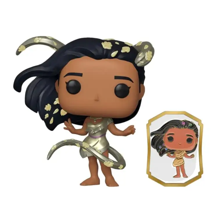 Funko pop! Disney Princess: Pocahontas z Pinem metallic with Leaves 1077