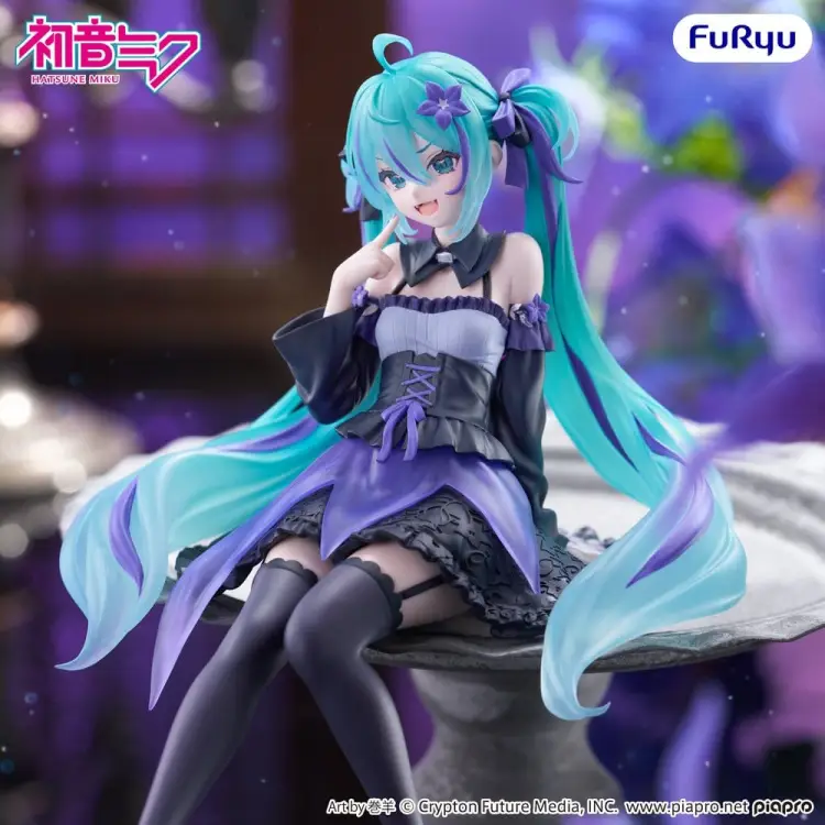Furyu Hatsune Miku - Flower Fairy Bellflower Noodle Stopper #14cm