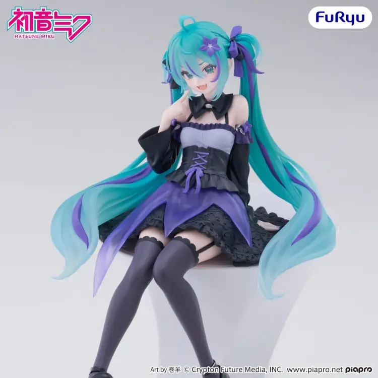 Furyu Hatsune Miku - Flower Fairy Bellflower Noodle Stopper #14cm