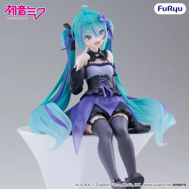 Furyu Hatsune Miku - Flower Fairy Bellflower Noodle Stopper #14cm