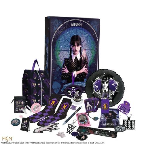 Kalendarz Adwentowy Wednesday Addams, 2025r