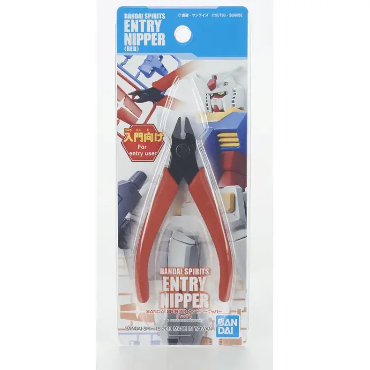Narzędzia Gundam - Tools - obcinak - wycinak Nipper Czerwony