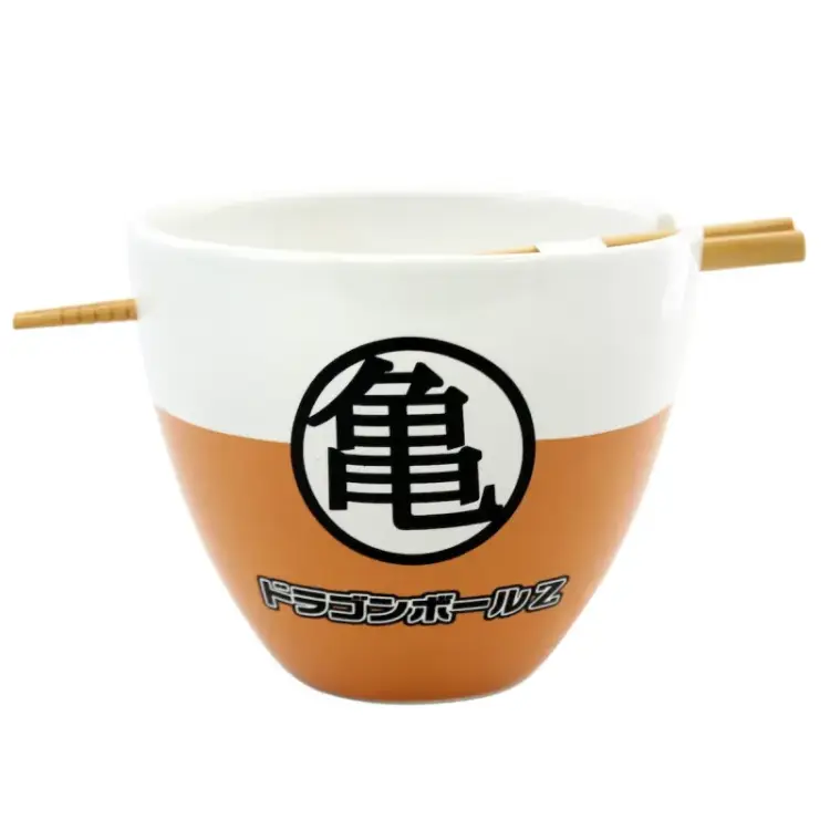Miska na Ramen 470 ml z pałaczkami - DRAGON BALL Z Roshi Genialny Zółw