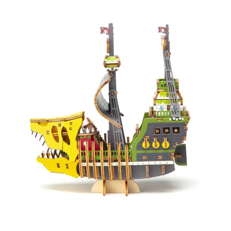 Drewniany Model do składania One Piece: Victoria Punk - Wood Model Kit 12.5x7x13.5cm
