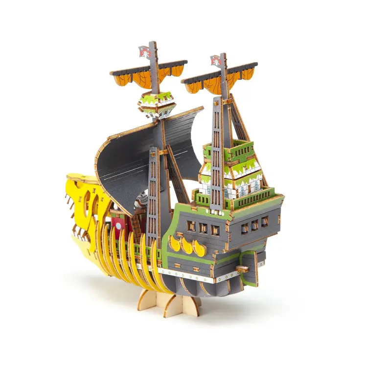 Drewniany Model do składania One Piece: Victoria Punk - Wood Model Kit 12.5x7x13.5cm