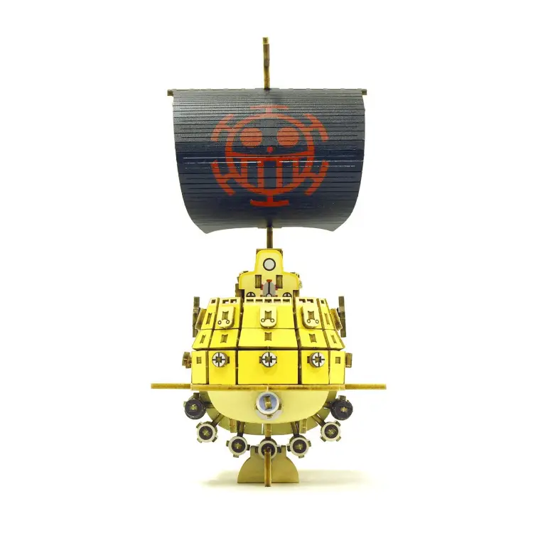 Drewniany Model do składania One Piece: Law's Submarine - 13.2x8.5x16cm