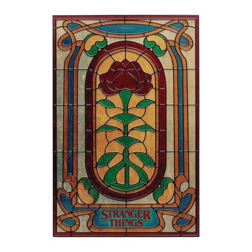 Fanattik - STRANGER THINGS - Creel House Stained Glass - Resin Plated