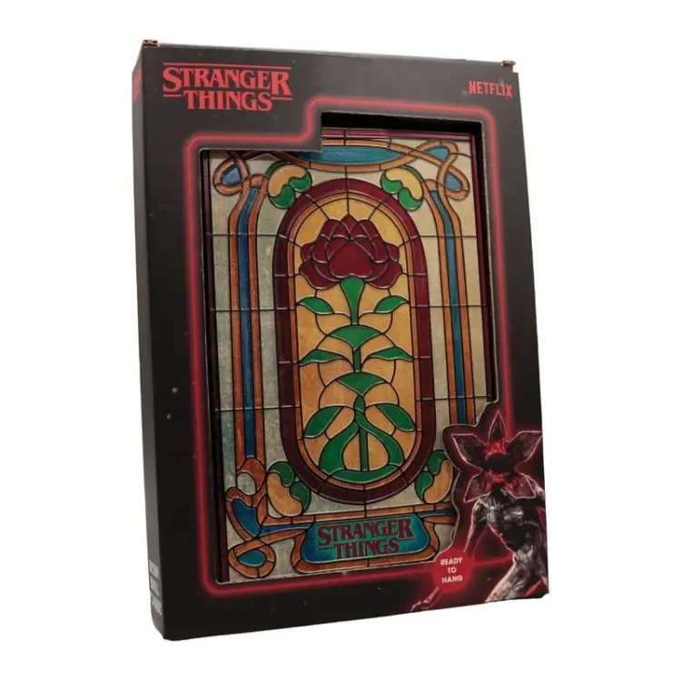 Fanattik - STRANGER THINGS - Creel House Stained Glass - Resin Plated