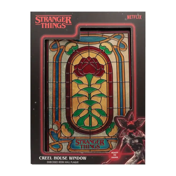 Fanattik - STRANGER THINGS - Creel House Stained Glass - Resin Plated