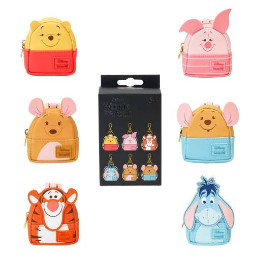 Loungefly - DISNEY - Winnie - Mini Backpack Bag Charm Loungefly Mystery Box