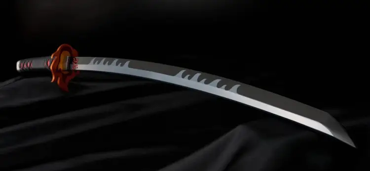 Bandai Tamashii Nations - DEMON SLAYER - Nichirin Sword (Tanjiro Kamado) - Replica Proplica 88cm