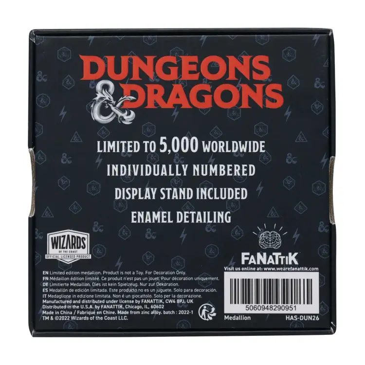 Fanattik - DUNGEONS & DRAGONS - Scarab of Protection - Limited Edition Replica