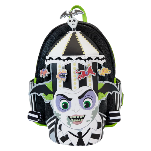 Loungefly - BEETLEJUICE - Carousel Light Up - Mini Backpack LoungeFly