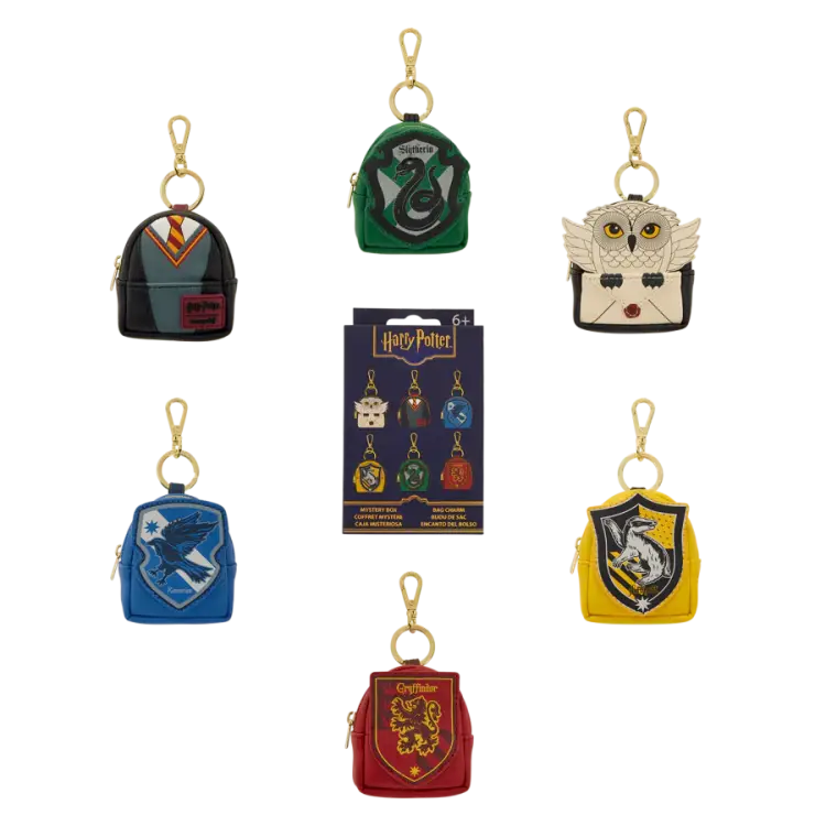 Loungefly - HARRY POTTER - Mini Backpack Bag Charm Loungefly Mystery Box