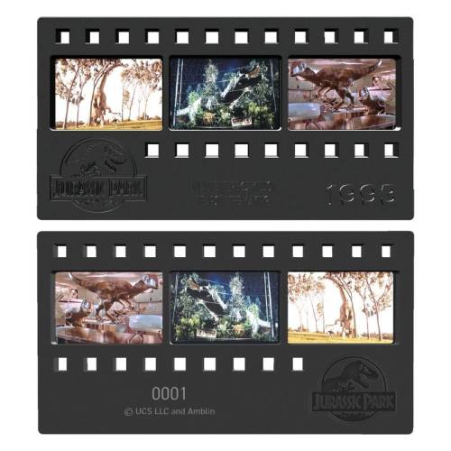 Fanattik - JURASSIC PARK - Metal Film Strip Collectible