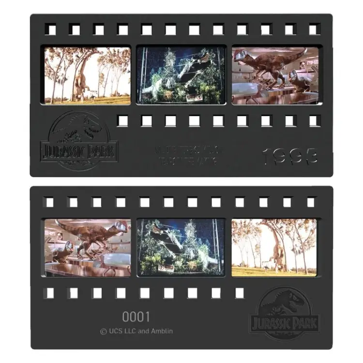 Fanattik - JURASSIC PARK - Metal Film Strip Collectible