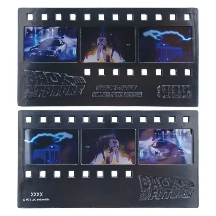 Fanattik - BACK TO THE FUTURE - Metal Film Strip Collectible