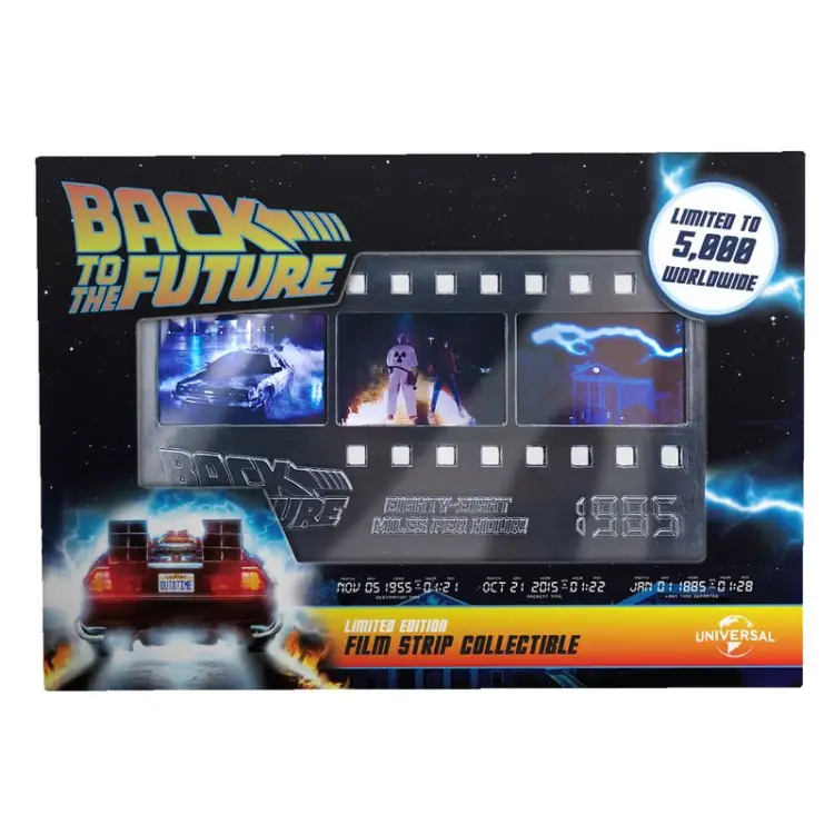 Fanattik - BACK TO THE FUTURE - Metal Film Strip Collectible