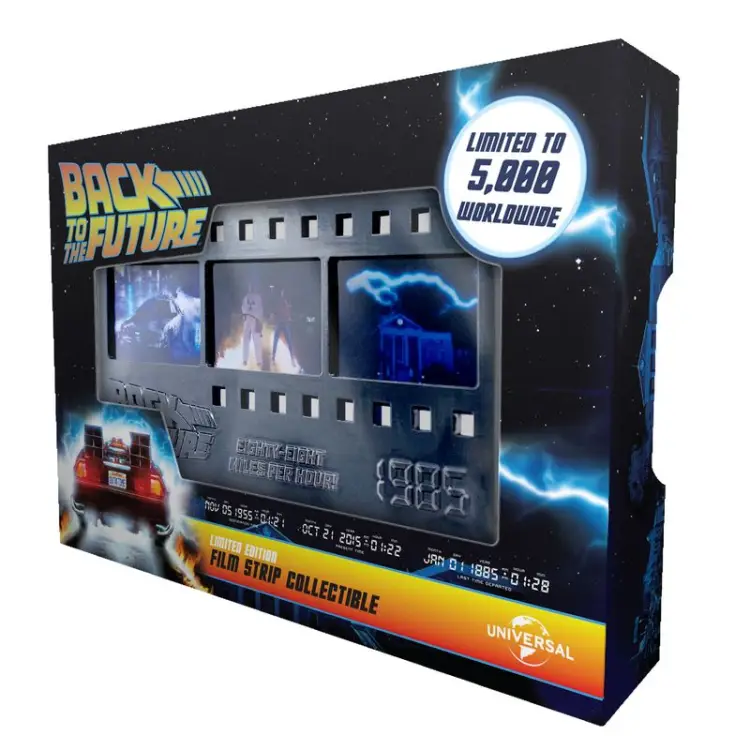 Fanattik - BACK TO THE FUTURE - Metal Film Strip Collectible