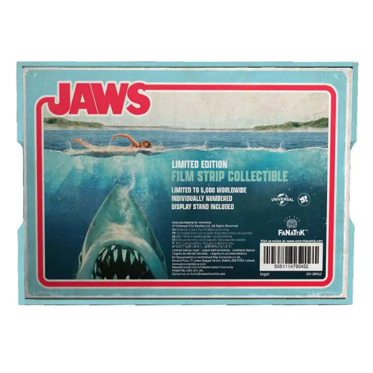 Fanattik - JAWS - Metal Film Strip Collectible