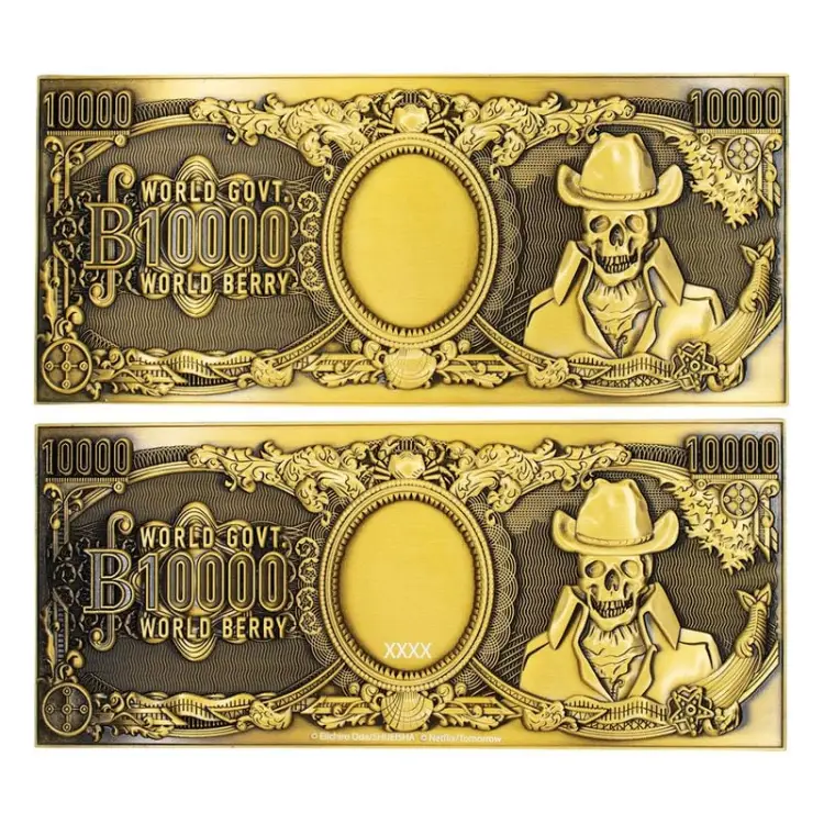 Fanattik - ONE PIECE - 10000 World Berry Banknote - Limited Editon Replica