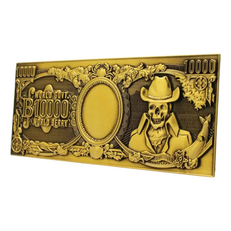 Fanattik - ONE PIECE - 10000 World Berry Banknote - Limited Editon Replica