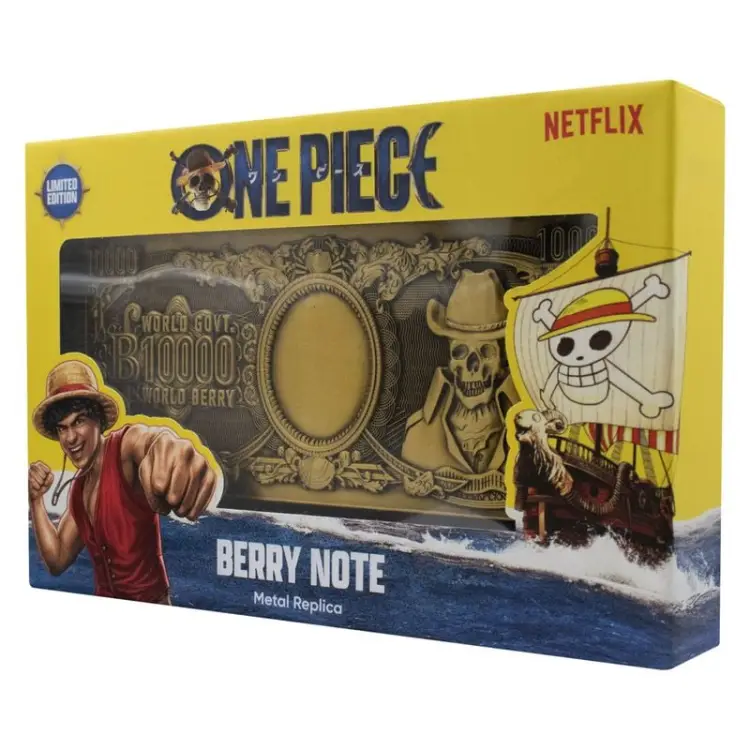 Fanattik - ONE PIECE - 10000 World Berry Banknote - Limited Editon Replica