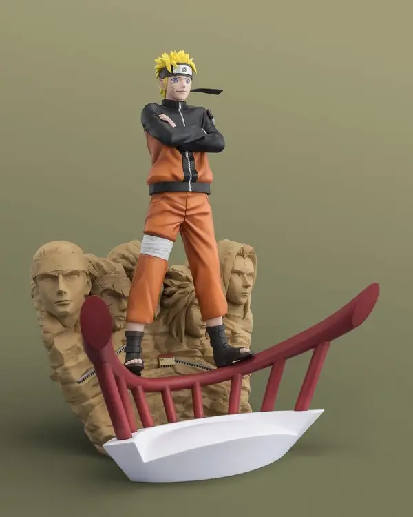 Bandai Tamashii Nations - NARUTO - Naruto Uzumaki - Statue FiguartsZERO Startune 25cm