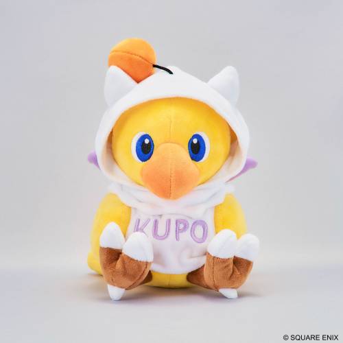 Square Enix - FINAL FANTASY - Chocobo Moogle Hoodie - Plush Picture Book 15cm