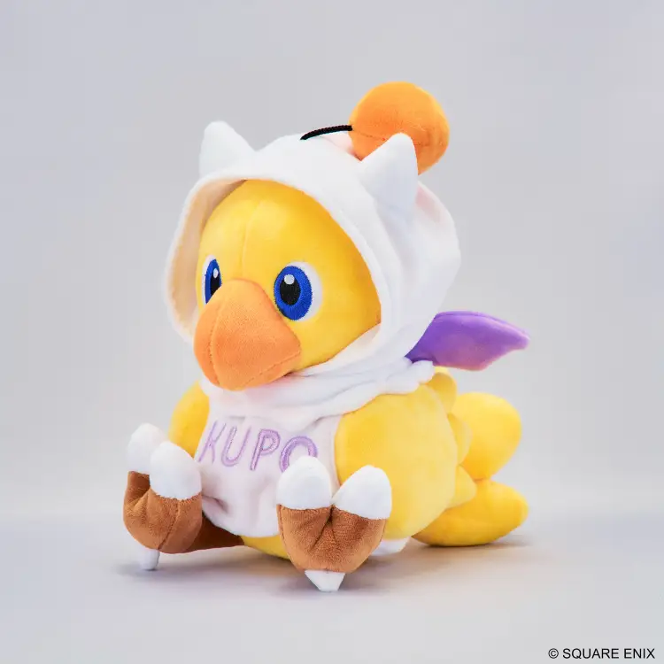 Square Enix - FINAL FANTASY - Chocobo Moogle Hoodie - Plush Picture Book 15cm
