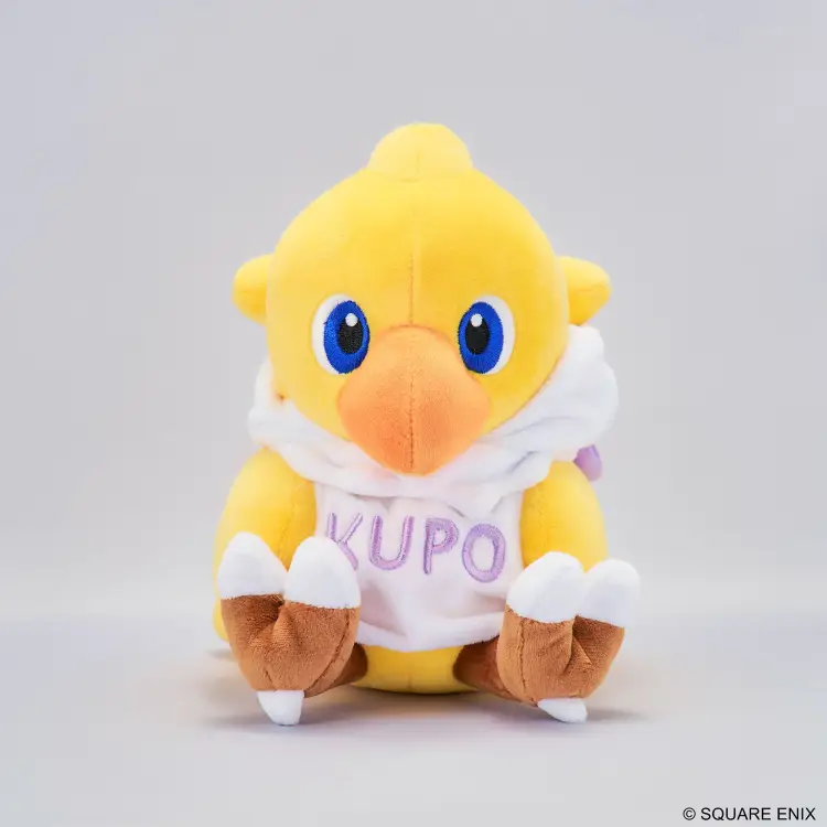 Square Enix - FINAL FANTASY - Chocobo Moogle Hoodie - Plush Picture Book 15cm