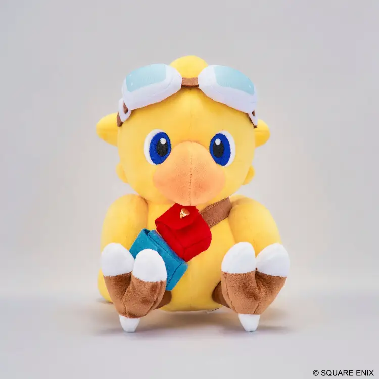 Square Enix - FINAL FANTASY - Chocobo & The flying ship - Plush Picture Book 16cm