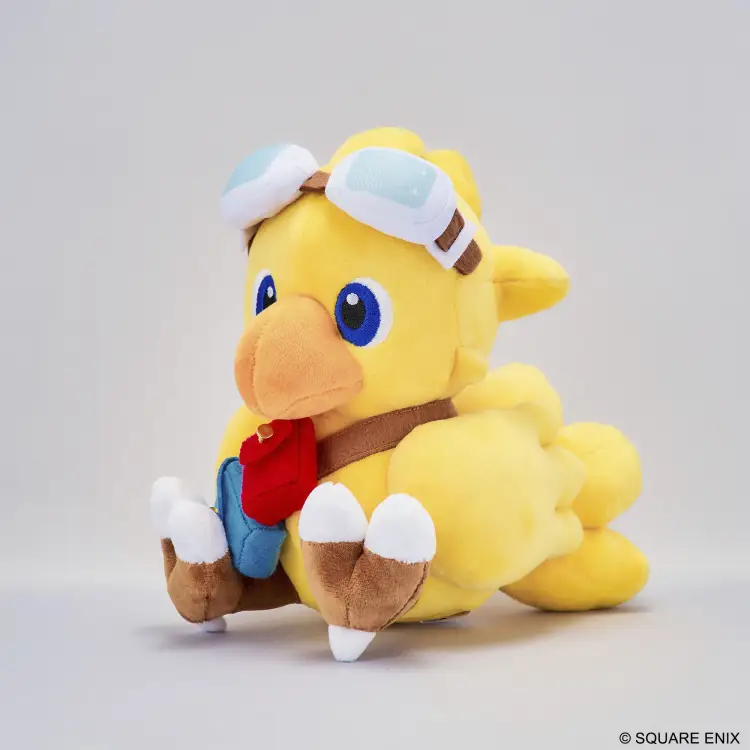 Square Enix - FINAL FANTASY - Chocobo & The flying ship - Plush Picture Book 16cm