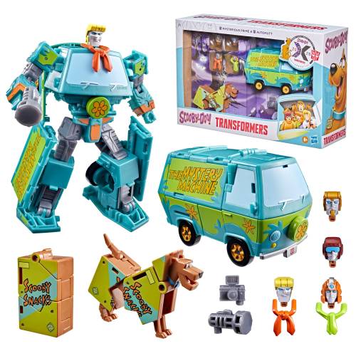 Hasbro - TRANSFORMERS X SCOOBY-DOO - Mysterious Prime - Fig. Collaborative 15cm