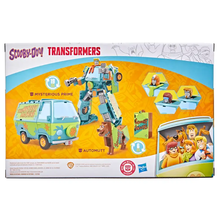 Hasbro - TRANSFORMERS X SCOOBY-DOO - Mysterious Prime - Fig. Collaborative 15cm