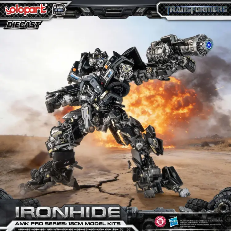 Yolopark - TRANSFORMERS 2007 - Ironhide - Model Kit AMK Pro 18cm