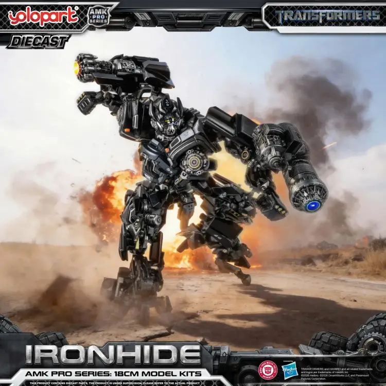 Yolopark - TRANSFORMERS 2007 - Ironhide - Model Kit AMK Pro 18cm