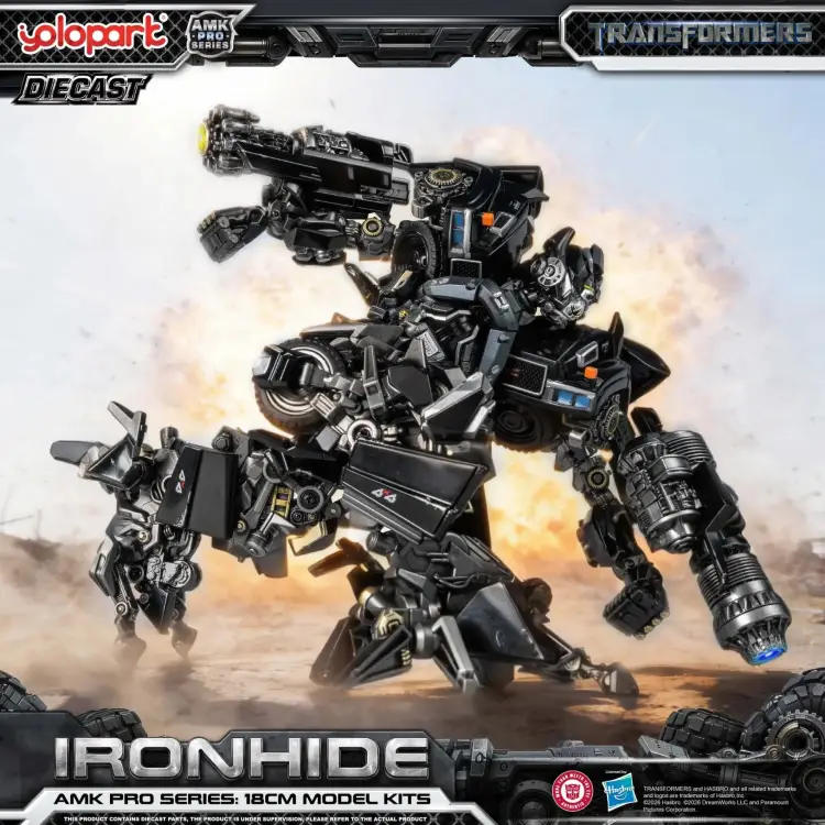 Yolopark - TRANSFORMERS 2007 - Ironhide - Model Kit AMK Pro 18cm