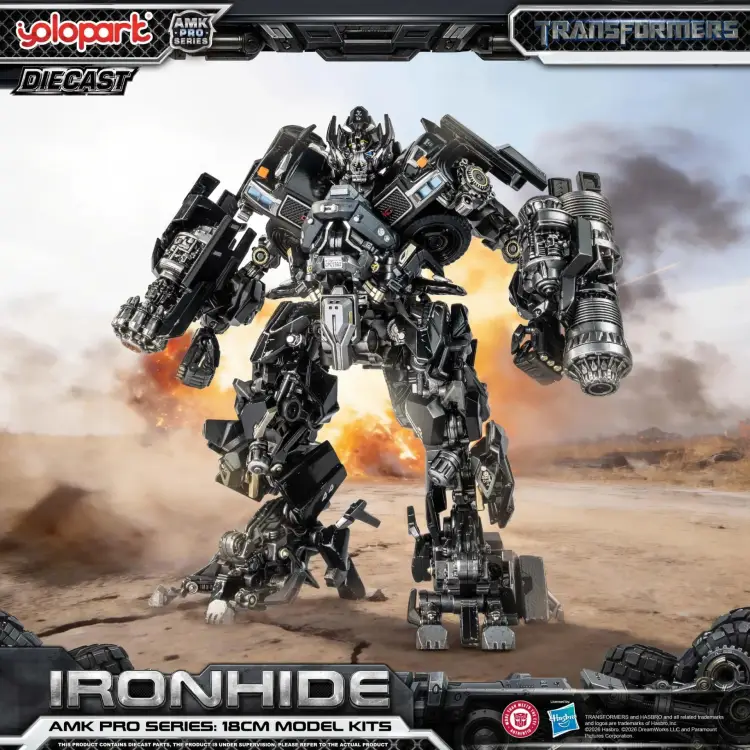 Yolopark - TRANSFORMERS 2007 - Ironhide - Model Kit AMK Pro 18cm