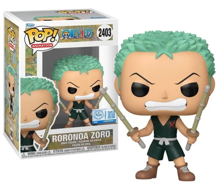 Funko - ONE PIECE - POP Animation N° 2403 - Kid Zoro with Katana