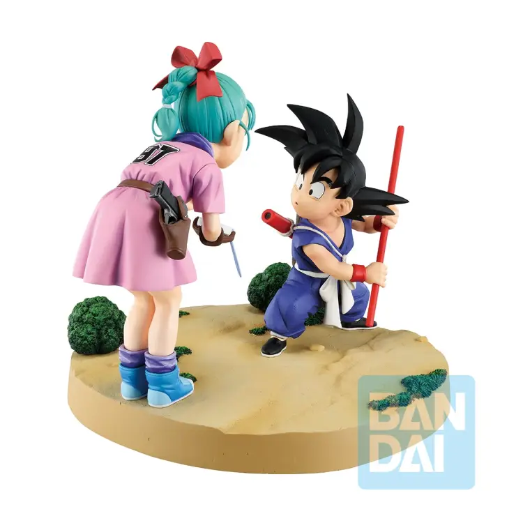 Banpresto - DRAGON BALL - Goku & Bulma - Figure Fantastic Adventure 3 17cm