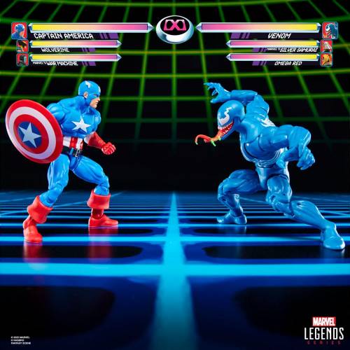 Marvel Legends - Captain America vs. Venom 15cm