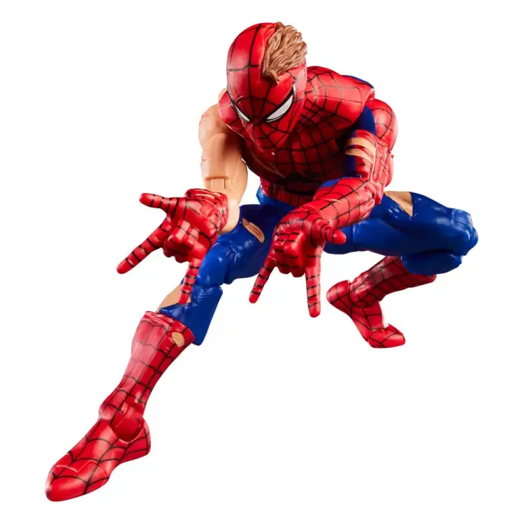 Marvel Legends - MAGIC THE GATHERING Battle-Damaged Spider-Man (plus Exclusive Foil Card) 15 cm