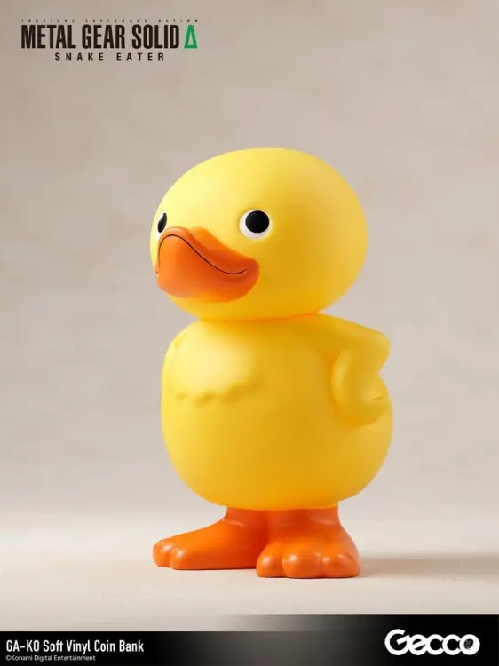 Gecco - Metal Gear Solid 3: Snake Eater GA-KO Soft Vinyl Coin Bank 19 cm