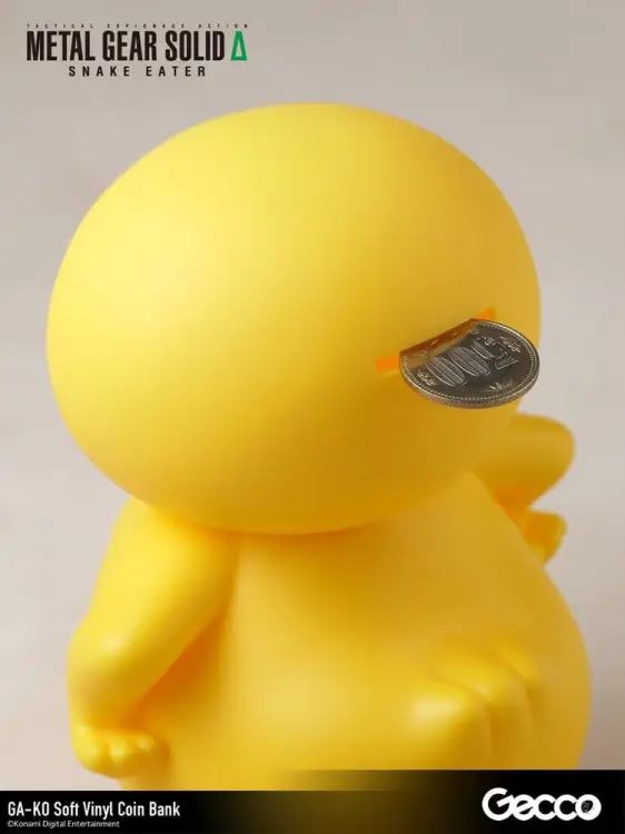 Gecco - Metal Gear Solid 3: Snake Eater GA-KO Soft Vinyl Coin Bank 19 cm